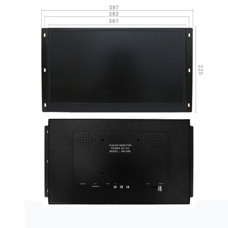 ZGYNK HB1303Q Embedded Industrial Capacitive Touch Display, US Plug, Size: 15.6 inch, Style:Resistor - free shipping - PMC TechLife - Order now!