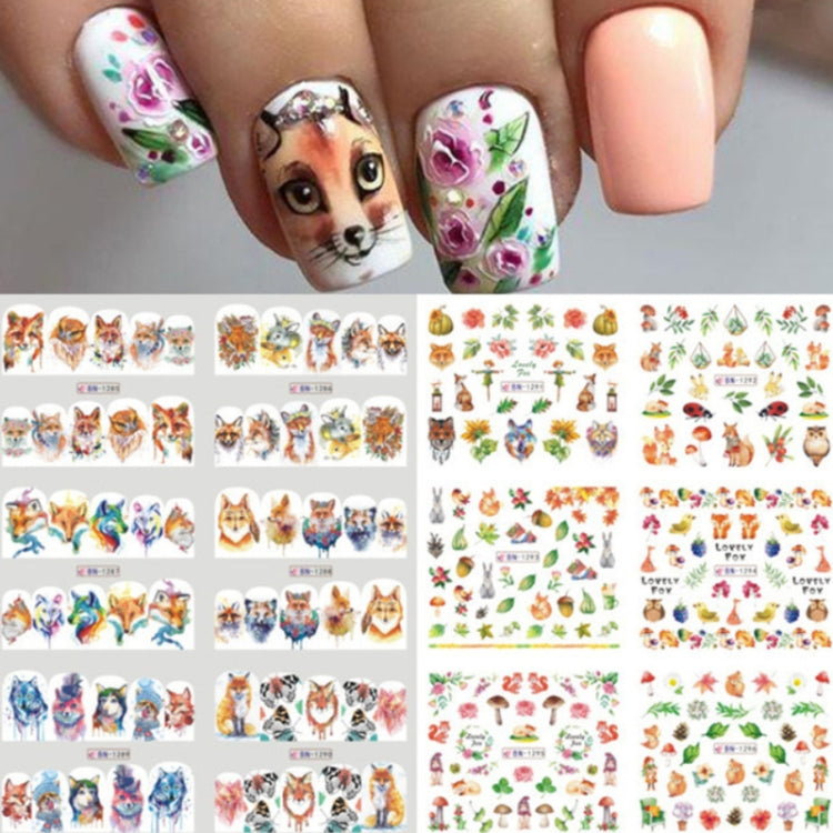 Nail Art Stickers Small Fresh Dream Catcher Stickers(BN1285-1296) - Nail Stickers by PMC Jewellery | Online Shopping South Africa | PMC Jewellery | Buy Now Pay Later Mobicred