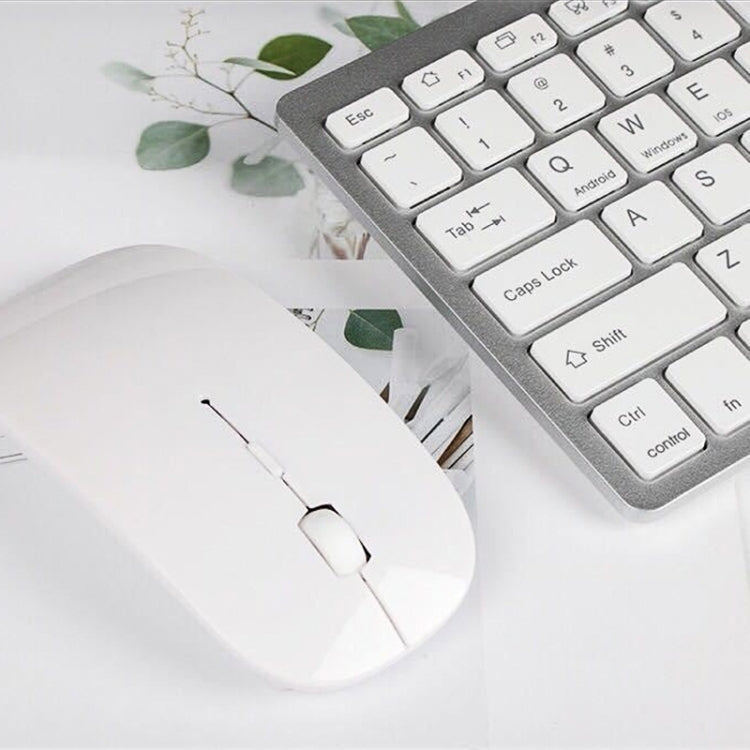 X5 2 in 1 Ultra-Thin Mini Wireless Bluetooth Keyboard + Bluetooth Mouse Set, Support Win / Android / IOS System(Black) - Universal Keyboard by PMC TechLife | Online Shopping South Africa | PMC TechLife
