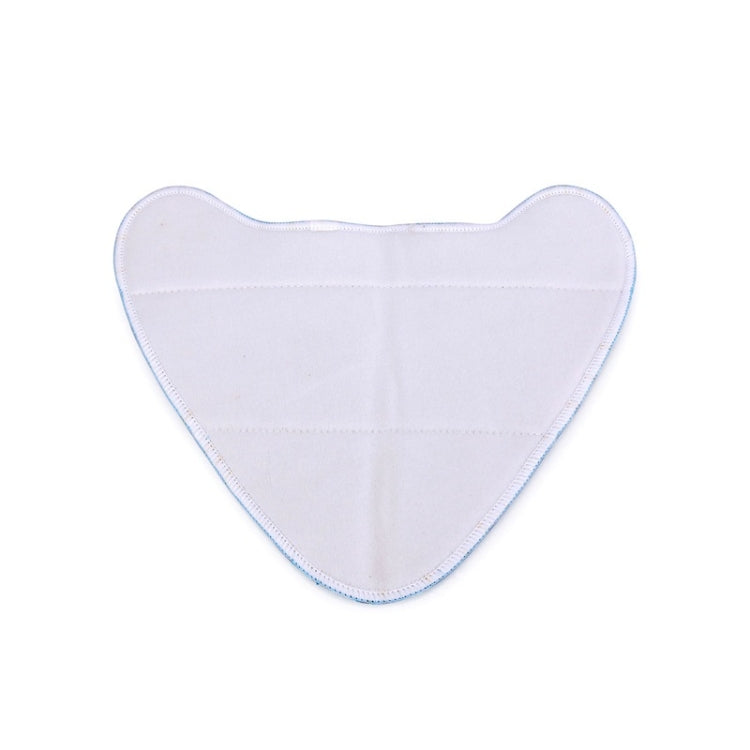 4 PCS Mop Cloth Cover Triangle Twisted Pigtail Mop Replacement Pad for VAX S85-CM(Blue) - Other Accessories by PMc TechLife | Online Shopping South Africa | PMc TechLife | Buy Now Pay Later Mobicred