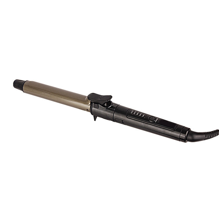 Nano Titanium Hair Curler with LED Digital Temperature Display, Size: 25mm, US Plug - free shipping - PMC TechLife - Order now!