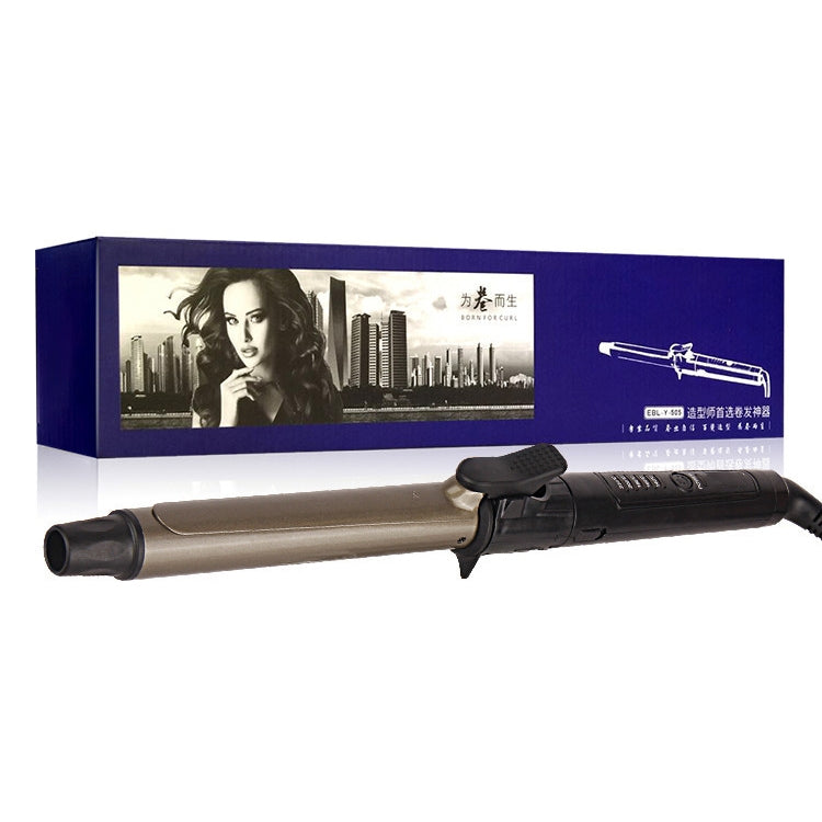 Nano Titanium Hair Curler with LED Digital Temperature Display, Size: 25mm, US Plug - free shipping - PMC TechLife - Order now!
