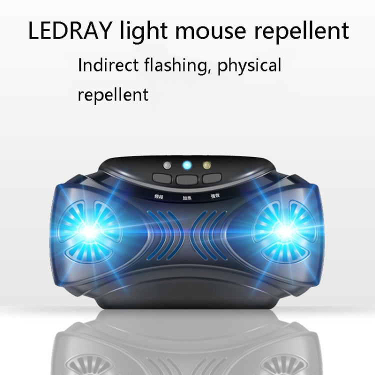 DC-9010 USB Charging Ultrasonic Mosquito Repellent Portable Insect Repellent(Black) - Repellents by PMC TechLife | Online Shopping South Africa | PMC TechLife | Buy Now Pay Later Mobicred
