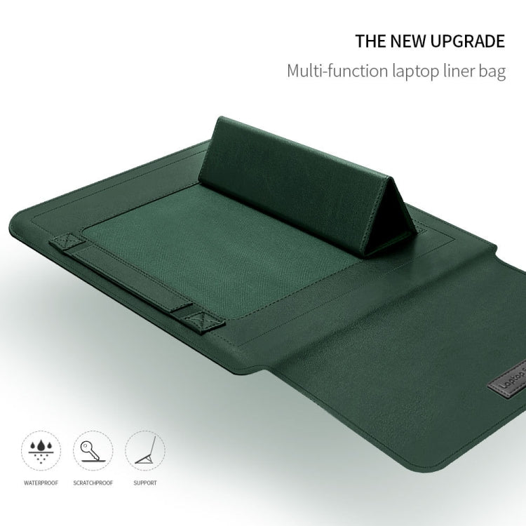 A2 4 in 1 Computer Bracket Liner Bag Storage Bag, Size:13/14 inch(Green) - 14.1 inch by PMC TechLife | Online Shopping South Africa | PMC TechLife | Buy Now Pay Later Mobicred