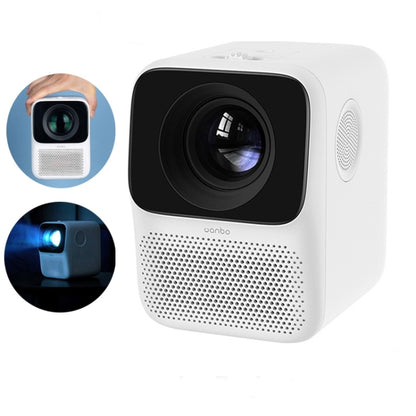 T2 Free Wanbo Projector 1920x1080 150 Lumens Home Ultra HD LED Projector - LED Projector by PMC Jewellery | Online Shopping South Africa | PMC Jewellery | Buy Now Pay Later Mobicred