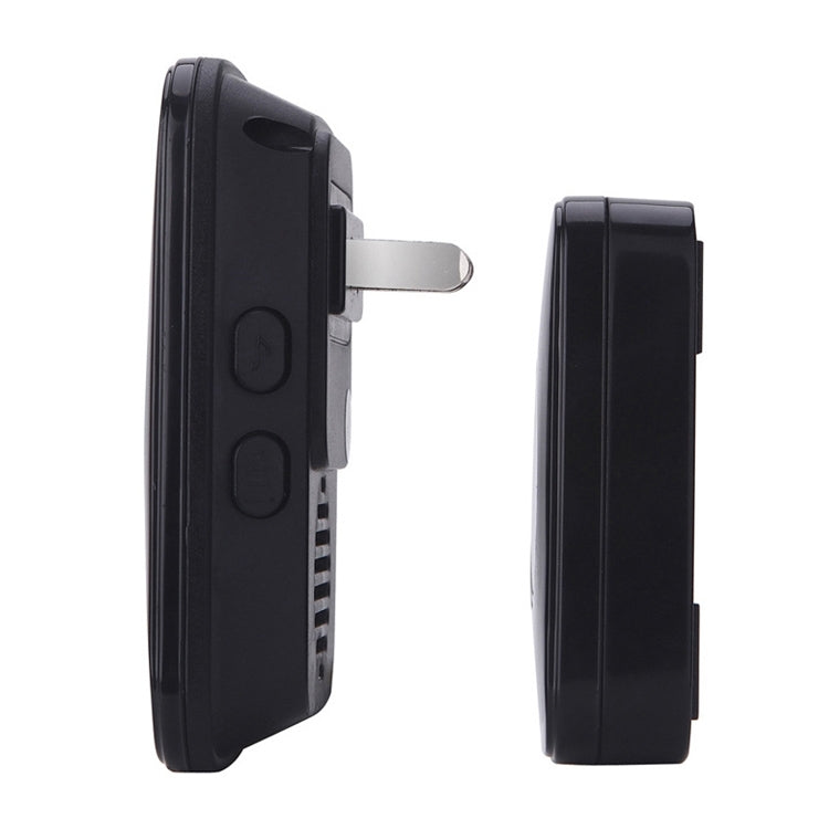 CACAZI A10 300m Long Range No Battery Waterproof LED Light Smart Wireless Doorbell, EU Plug - free shipping - PMC TechLife - Order now!