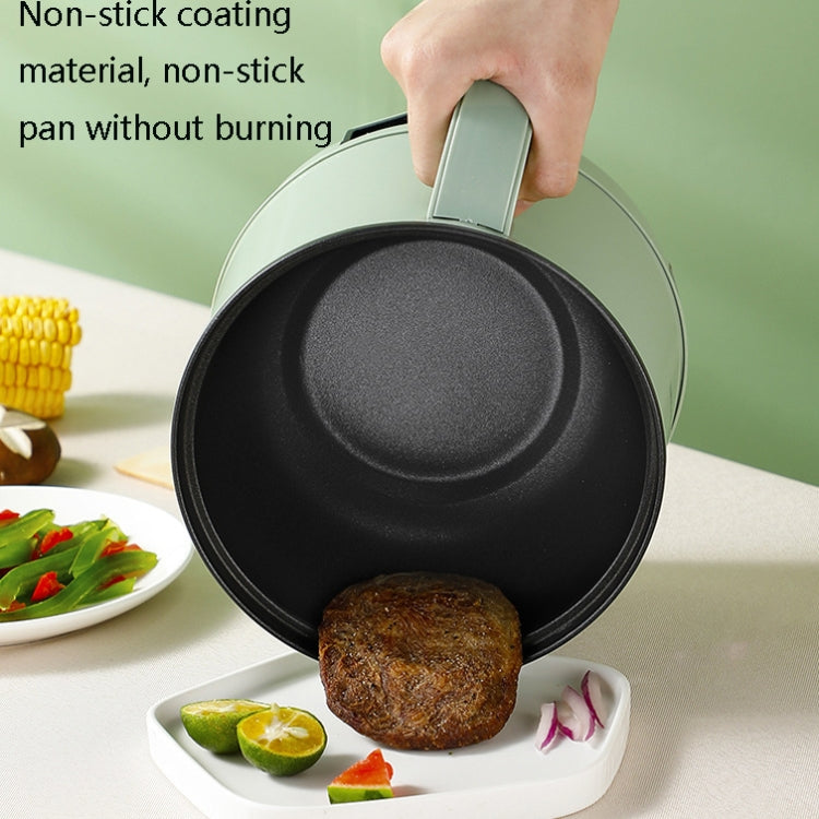 Multi-Function Electric-Cooker Mini Dormitory Student Cooking Rice Stir Frying Non-Stick Pot, 110V US Plug, Colour: White Smart Single Pot(1.7L) - free shipping - PMC TechLife - Order now!