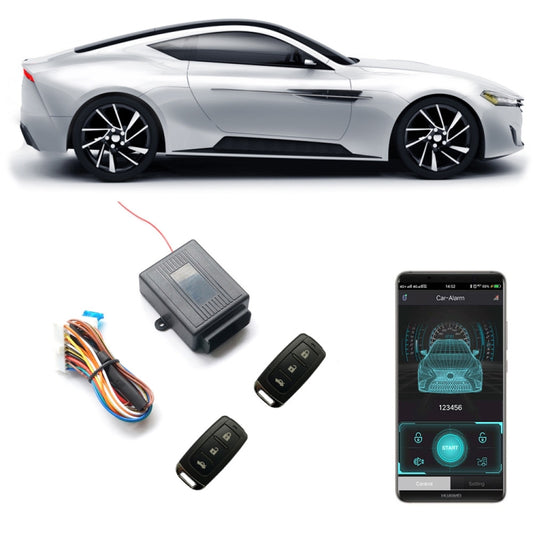 3pcs /Set Car Key-Free Access To The Central Control Lock Mobile Phone APP Control Open And Close The Car Door, Specification: T242 - Remote Control by PMC Jewellery | Online Shopping South Africa | PMC Jewellery | Buy Now Pay Later Mobicred