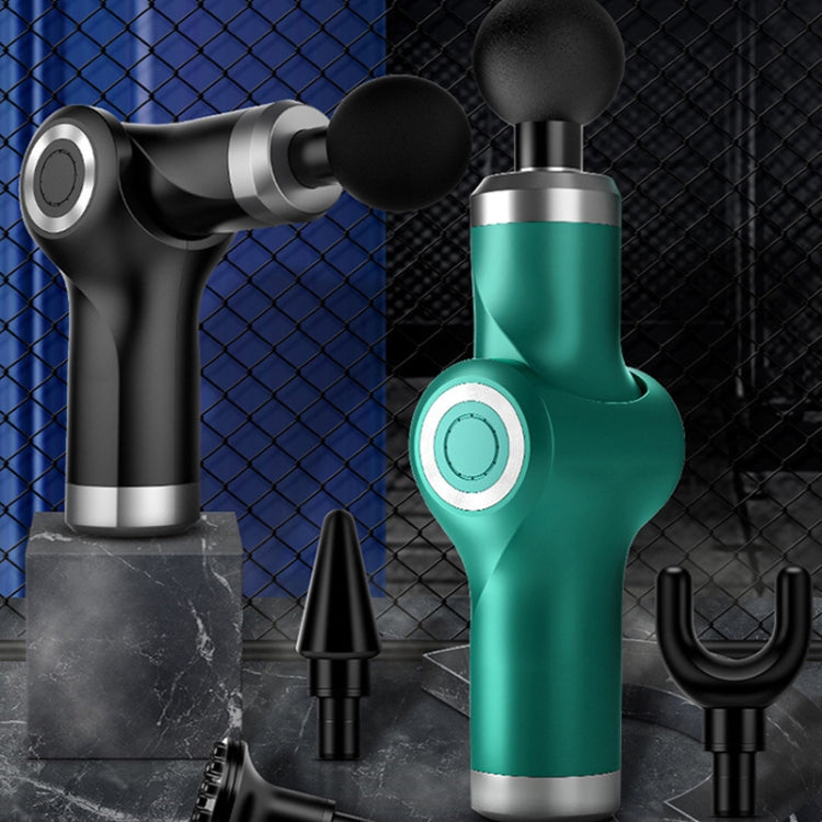 Fascia Gun Pocket Electric Shock Gun  Muscle Massage Gun, Specification: Folding (Green) - free shipping - PMC TechLife - Order now!