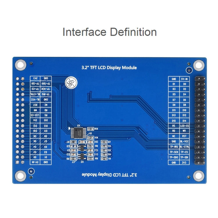 Waveshare 16498 3.2inch 320x240 Pixels Touch LCD (D), With Touch Panel And Stand-Alone Controllers - free shipping - PMC TechLife - Order now!