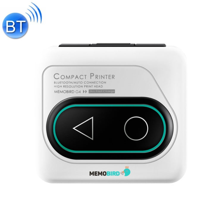Memobird G4 Handheld Home Student Search Question Graffiti Notes Portable Bluetooth Thermal Printer(Classic White) - Receipt Printers by PMC Jewellery | Online Shopping South Africa | PMC Jewellery | Buy Now Pay Later Mobicred