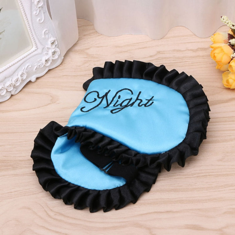 Comfortable Imitation Silk Satin Personalized Travel Sleep Mask Eye Cover(Pink) - free shipping - PMC TechLife - Order now!