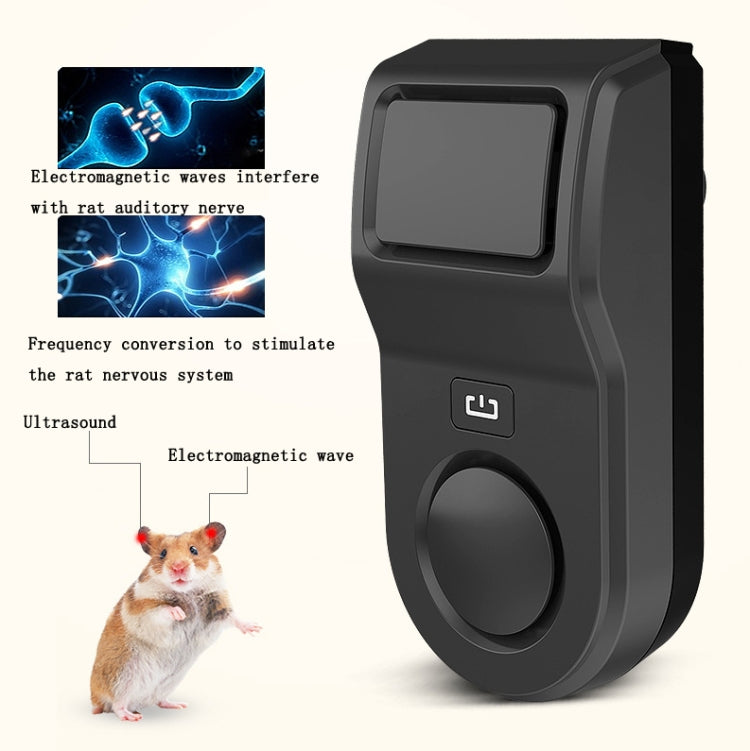 BG-303 Smart Frequency Conversion Household Ultrasonic Insect / Mosquito / MouseRepellent, Product specifications: EU Plug 220V(Black) - Repellents by PMC TechLife | Online Shopping South Africa | PMC TechLife | Buy Now Pay Later Mobicred