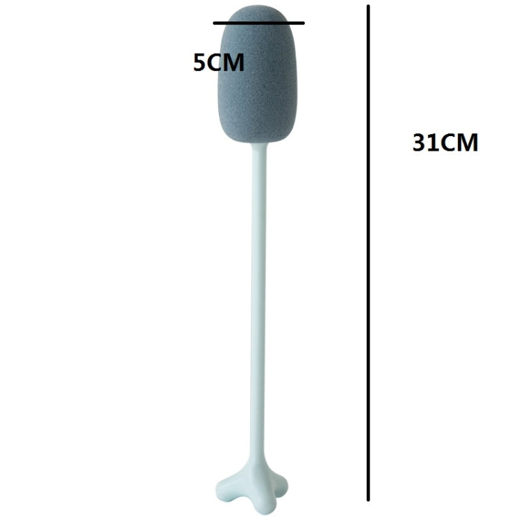 Long Handle Vertical Cup Brush Baby Bottle Sponge Cleaning Brush, Length: 29cm(Blue) - free shipping - PMc TechLife - Order now!