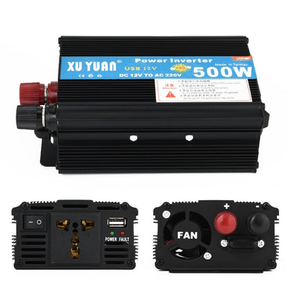 XUYUAN 500W Inverter Power Converter, Specification: 12V to 220V -  by XUYUAN | Online Shopping South Africa | PMC Jewellery | Buy Now Pay Later Mobicred