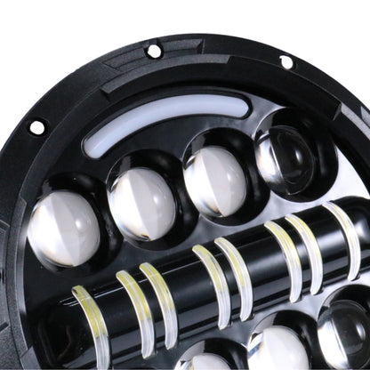 7 Inch Motorcycle Retro Modified Headlights Day Trip LED Far Near Beam Lights  For Wrangler / Harley - Headlights by PMC Jewellery | Online Shopping South Africa | PMC Jewellery | Buy Now Pay Later Mobicred