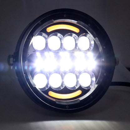 7 Inch Motorcycle Retro Modified Headlights Day Trip LED Far Near Beam Lights  For Wrangler / Harley - Headlights by PMC Jewellery | Online Shopping South Africa | PMC Jewellery | Buy Now Pay Later Mobicred