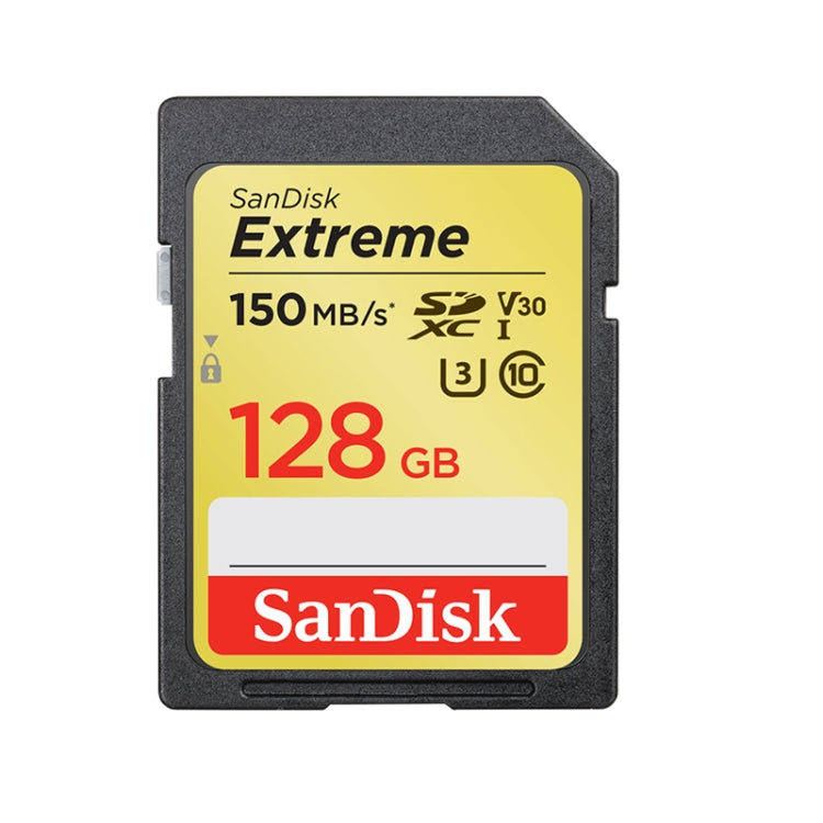 SanDisk Video Camera High Speed Memory Card SD Card, Colour: Gold Card, Capacity: 128GB - SD Card by SanDisk | Online Shopping South Africa | PMC Jewellery | Buy Now Pay Later Mobicred