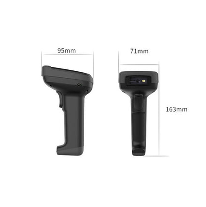 Deli 14952 Supermarket Cashier One-Dimensional QR Code Scanning Gun, Model: Black Wireless - Barcode Scanner by Deli | Online Shopping South Africa | PMC Jewellery | Buy Now Pay Later Mobicred