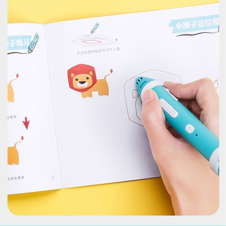 Drawing Three-Dimensional Graffiti Low Temperature 3D Printing Pen For Children A2 Young Bear - 3D Printer by PMC Jewellery | Online Shopping South Africa | PMC Jewellery | Buy Now Pay Later Mobicred