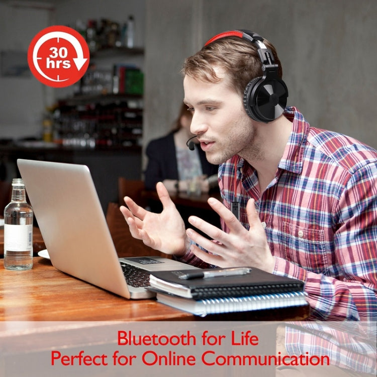 OneOdio Pro-M Headset Game Anchor Wire Headset With Bluetooth (Black & Red) - free shipping - PMC Jewellery - Order now!