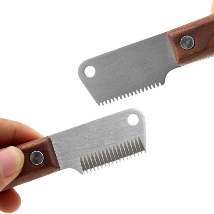 HOP Terrier Dog Plucking Knife Pet Grooming & Shaving Tool(CS276 Right Hand) - Brushes & Combs by PMC TechLife | Online Shopping South Africa | PMC TechLife