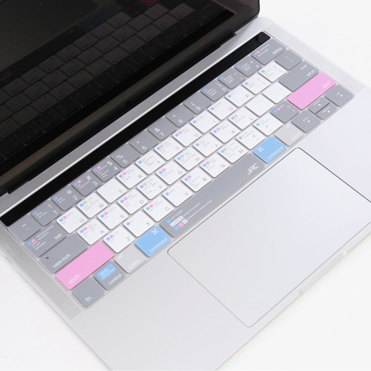 JRC English Version Colored Silicone Laptop Keyboard Protective Film For MacBook Air 13.3 inch A1369 & A1466(Soothing Color) - Keyboard Protector by JRC | Online Shopping South Africa | PMC Jewellery | Buy Now Pay Later Mobicred