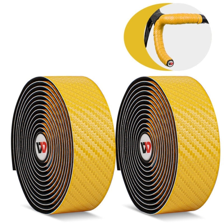 WEST BIKING Bicycle Breathable Non-Slip Handlebar Strap(Yellow) - Decorative Accessories by WEST BIKING | Online Shopping South Africa | PMC TechLife | Buy Now Pay Later Mobicred