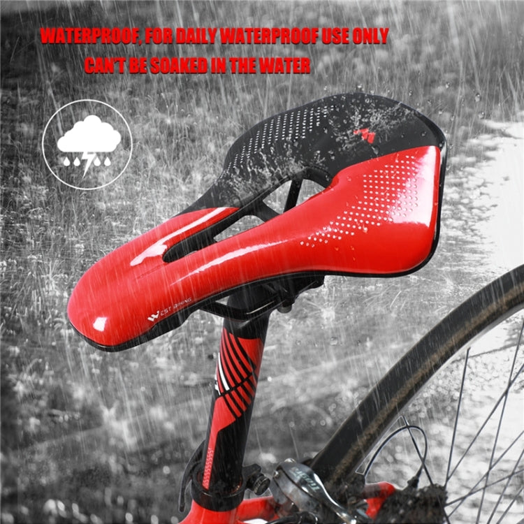 WEST BIKING Cycling Seat Hollow Breathable Comfortable Saddle Riding Equipment(White) - Bicycle Saddle by WEST BIKING | Online Shopping South Africa | PMc TechLife | Buy Now Pay Later Mobicred