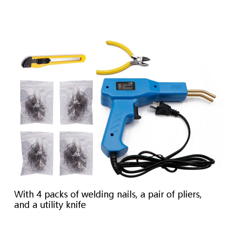 H50 Car Bumper Crack Repair Welding Machine Plastic Welding Nail Artifact, EU Plug(Red) - Hand Tool Sets by PMC TechLife | Online Shopping South Africa | PMC TechLife | Buy Now Pay Later Mobicred