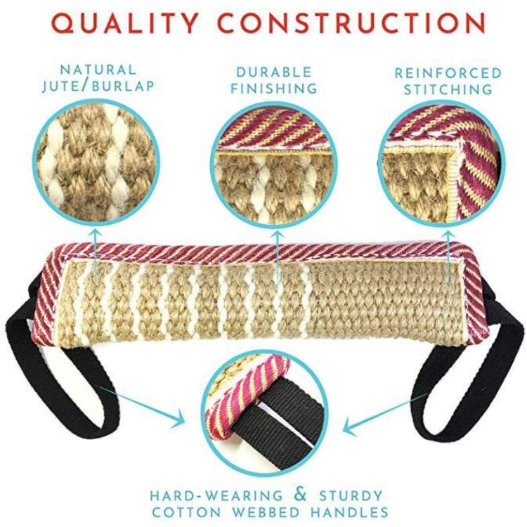 Dog Training Hemp Bite Stick Dog Bite Stick Dog Training Supplies(A3) - Training Aids by PMC TechLife | Online Shopping South Africa | PMC TechLife | Buy Now Pay Later Mobicred