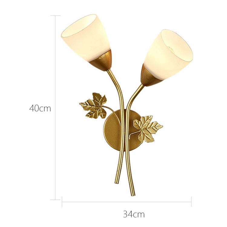 6014 Iron Wall Lights LED Bedroom Bedside Lights Postmodern Corridor Trump Light Hotel Restaurant Lighting, Power source: Without Light Bulb( Black Single Head) - free shipping - PMc TechLife - Order now!