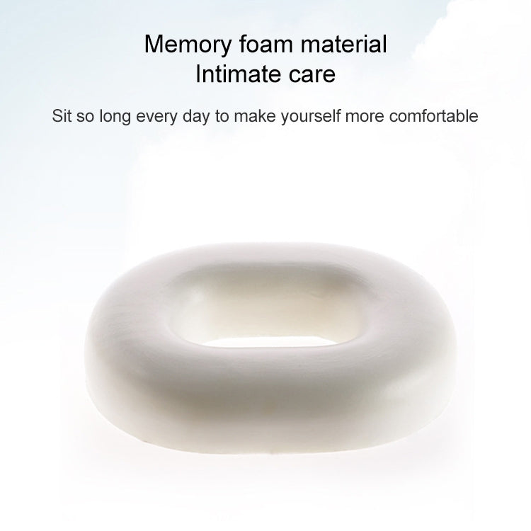 Slow Resilience Memory Foam Office Hip Pad After Hemorrhoids Operation Cushion(Gray) - Cushions & Pillows by PMC TechLife | Online Shopping South Africa | PMC TechLife | Buy Now Pay Later Mobicred