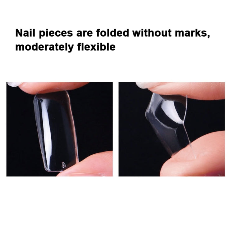 Nail Art Patch Ultra-Thin Seamless Finished Finished Removable Extended Fake Nail Patch(Water Drops Transparent) - Nail Stickers by PMC Jewellery | Online Shopping South Africa | PMC Jewellery | Buy Now Pay Later Mobicred