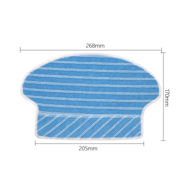 Sweeping Robot Accessories For Proscenic 780T 790T Specification： 1 Main Brush+3 Pair Side Brush+5 Filter+4 Rag - free shipping - PMC Jewellery - Order now!