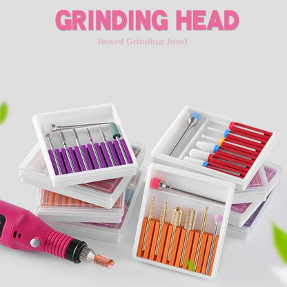 Nail Art Ceramic Tungsten Steel Alloy Grinding Heads Set Grinder Polishing Tool, Color Classification: GH-07 - Grinding Tools & Accessories by PMC Jewellery | Online Shopping South Africa | PMC Jewellery | Buy Now Pay Later Mobicred