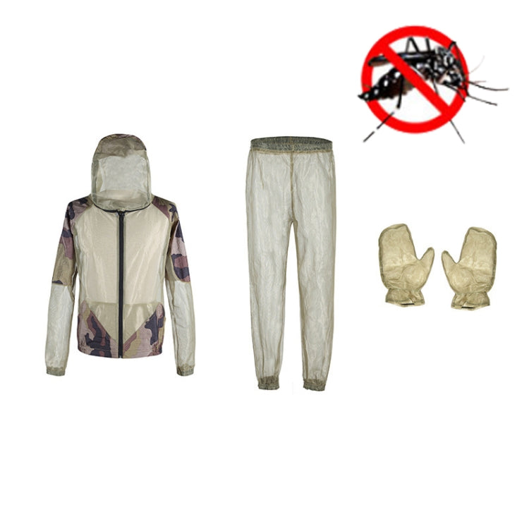 Camping Adventure Anti-Mosquito Bite Suit Summer Outdoor Fishing Breathable Mesh Anti-Mosquito Suit, Specification: Three-piece Full Set(S / M) - Anti-mosquito Clothing by PMC Jewellery | Online Shopping South Africa | PMC Jewellery | Buy Now Pay Later Mobicred