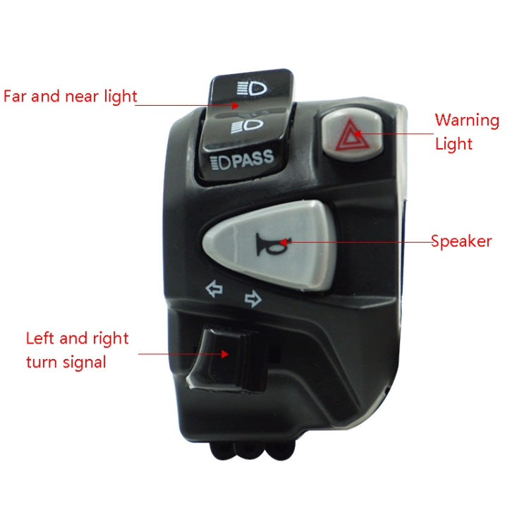 Motorcycle Handlebars Combination Switch For Honda CBX600 - Electrical System by PMC TechLife | Online Shopping South Africa | PMC TechLife | Buy Now Pay Later Mobicred