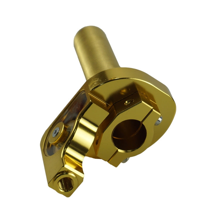 Motorcycle Off-Road Vehicle Modified CNC Handle Throttle Clamp Hand Grip Big Torque Oil Visual Throttle Accelerator(Golden) - Grips by PMC TechLife | Online Shopping South Africa | PMC TechLife | Buy Now Pay Later Mobicred