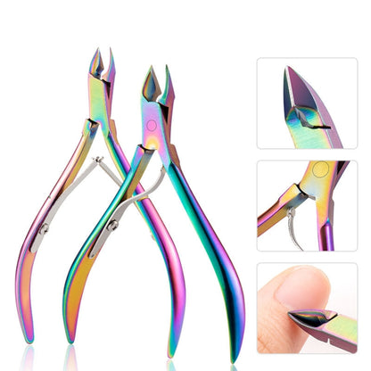 7 in 1 Nail Tools Color Titanium Nail Care Tools(Color Titanium Nude) - Nail Clipper by PMC Jewellery | Online Shopping South Africa | PMC Jewellery | Buy Now Pay Later Mobicred