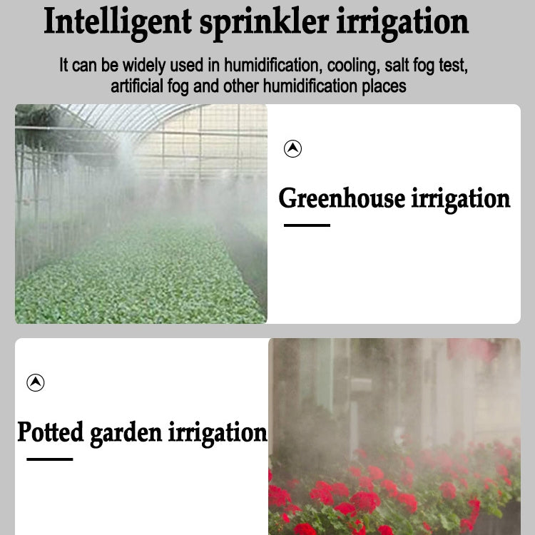 6mm Humidifying And Dedusting Cooling Atomizing Sprinkler Quick-Plug Fog Misting Nozzle, Model: 0.15mm - Watering & Irrigation by PMC TechLife | Online Shopping South Africa | PMC TechLife