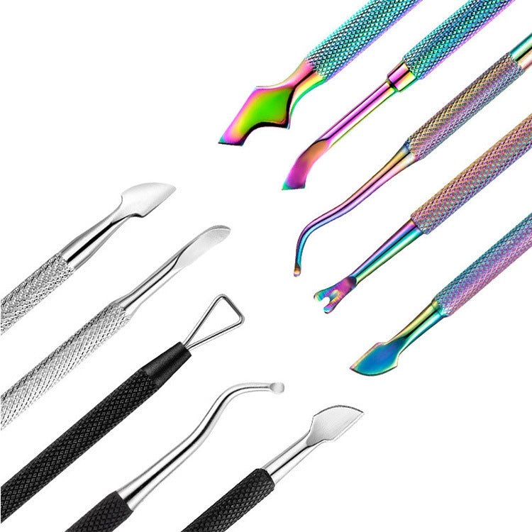 FABIYAN Stainless Steel Dead Skin Shear Steel Push Nail Art Tool Set, Specification:   Set 8 - Nail Clipper by PMC Jewellery | Online Shopping South Africa | PMC Jewellery | Buy Now Pay Later Mobicred