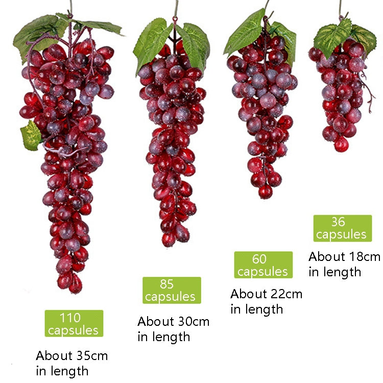 4 Bunches 60 Purple Grapes Simulation Fruit Simulation Grapes PVC with Cream Grape Shoot Props - free shipping - PMC TechLife - Order now!