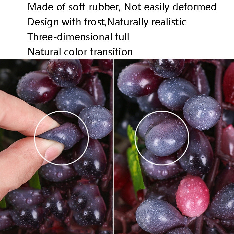4 Bunches 60 Purple Grapes Simulation Fruit Simulation Grapes PVC with Cream Grape Shoot Props - free shipping - PMC TechLife - Order now!