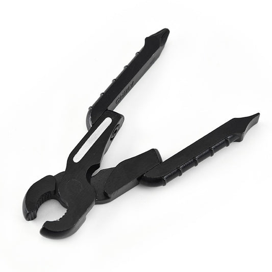 9 In1 Multifunctional Stainless Steel Folding Pliers EDC Outdoor Tools, Specification: Black Pliers - Emergency Tools by PMC Jewellery | Online Shopping South Africa | PMC Jewellery | Buy Now Pay Later Mobicred