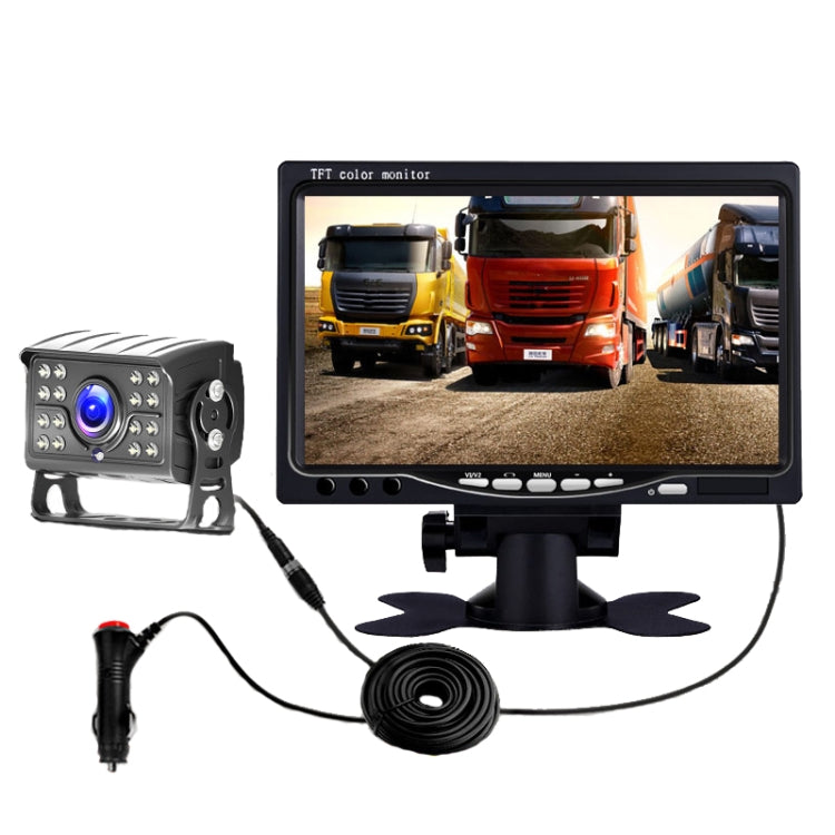 Big Truck 7 Inch Display Night Vision Camera Reversing Monitoring System Car HD Inverted Video, Resolution: 1024 x 600 - Rear View Cameras by PMC Jewellery | Online Shopping South Africa | PMC Jewellery | Buy Now Pay Later Mobicred