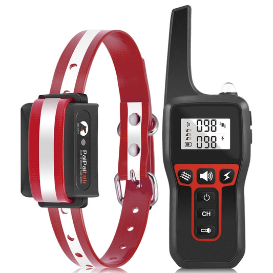PaiPaitek PD529 Remote Control Dog Training Device Voice Control Anti-Barking Device Dog Training Device(Red) - Training Aids by PaiPaitek | Online Shopping South Africa | PMC Jewellery | Buy Now Pay Later Mobicred
