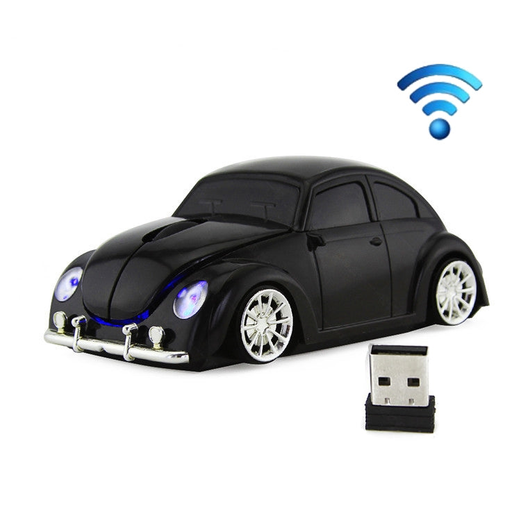 CM0010B 1200 DPI 3-keys Car Shape Wireless Mouse(Black) - Wireless Mice by PMC TechLife | Online Shopping South Africa | PMC TechLife