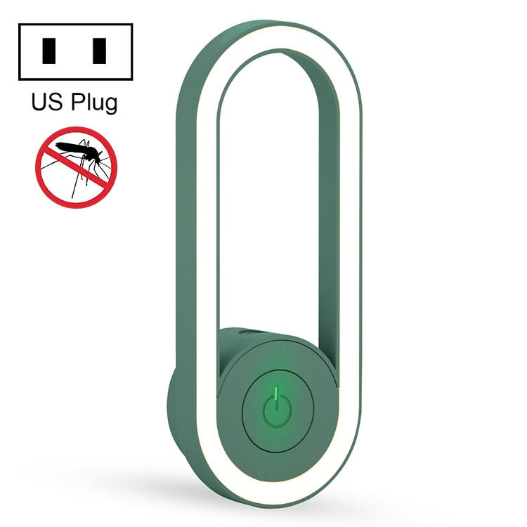 TS-06-13 Ultrasonic Mosquito Repellent Electronic Night Light Mosquito Repellent US Plug(Green) - Repellents by PMC TechLife | Online Shopping South Africa | PMC TechLife | Buy Now Pay Later Mobicred