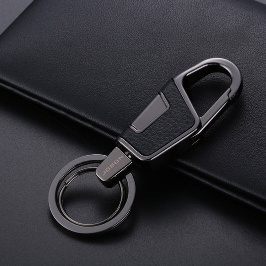 JOBON ZB-6611 Car Keychain Men Waist Hanging Keychain Simple Key Rings(Black) - Key Rings by JOBON | Online Shopping South Africa | PMC Jewellery | Buy Now Pay Later Mobicred